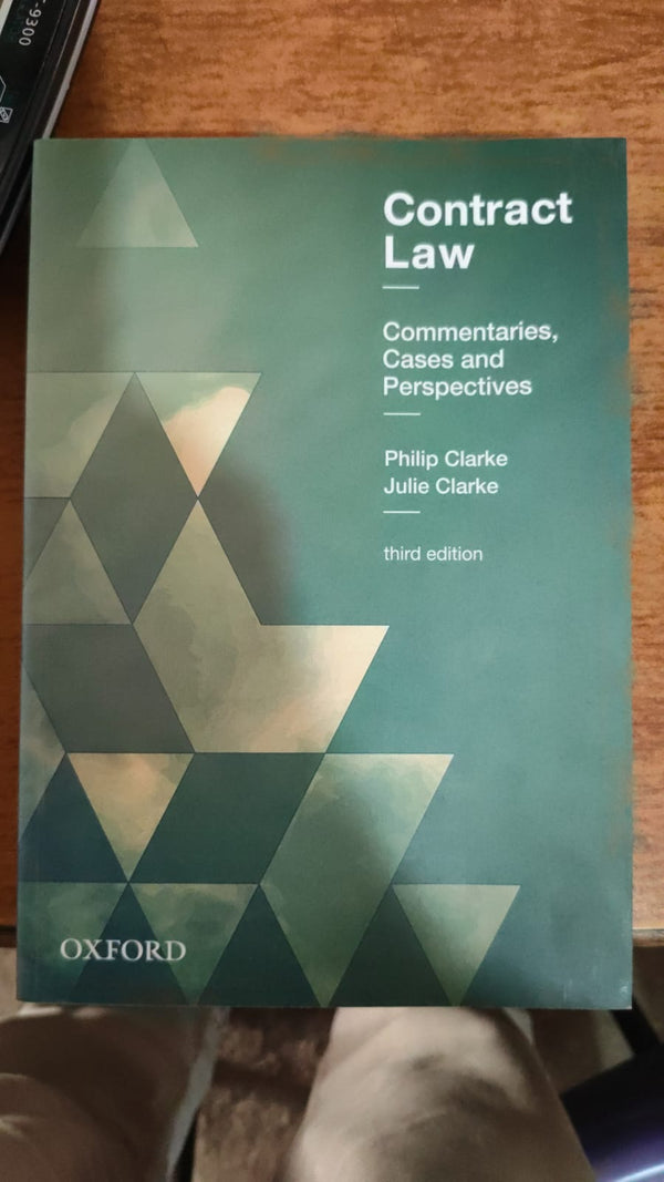 Contract Law: Commentaries, cases and perspectives e3