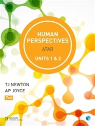 Share   Print Human Perspectives ATAR Units 1 & 2 7Ed with code intact - SECONDHAND