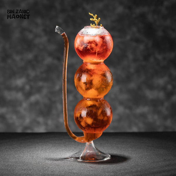 ROCK SUGAR GOURD COCKTAIL GLASS – TALL & CREATIVE DESIGN